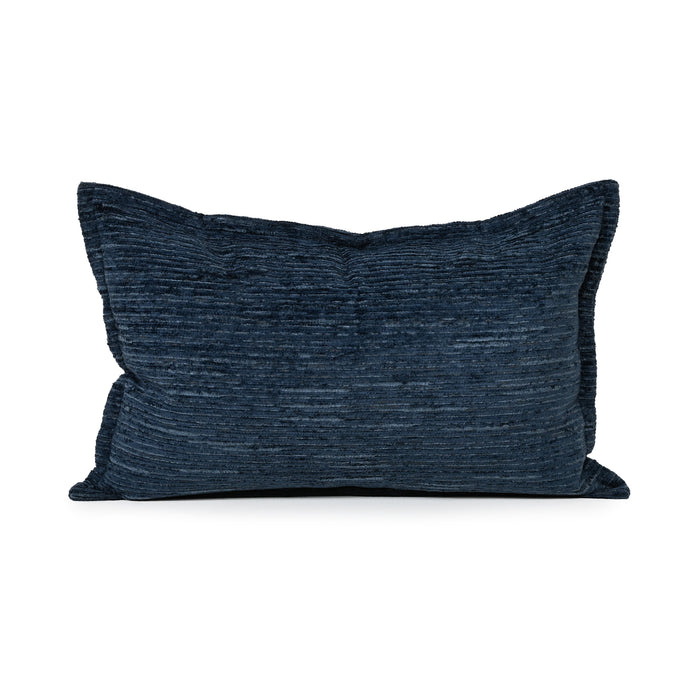 NAVY TEXTURED CUT VELVET